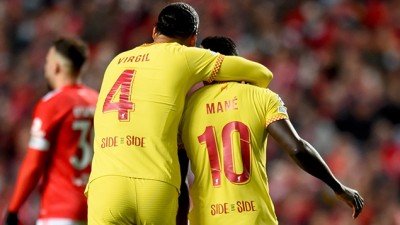 Ligue des champions d'Europe.. Liverpool se rapproche des demies en s'imposant à Benfica (3-1)