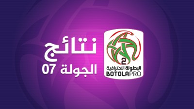 البطولة الوطنية الإحترافية للقسم الثاني (الدورة السابعة).. النتائج وبرنامج باقي المباريات