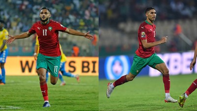 كأس أمم إفريقيا.. بوفال وحكيمي ضمن الفريق النموذجي لدور المجموعات