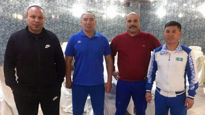 La sélection nationale de boxe en stage en Ukraine
