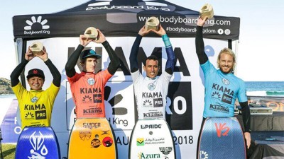 Le bodyboarder marocain Brahim Iddouch s'illustre en Australie