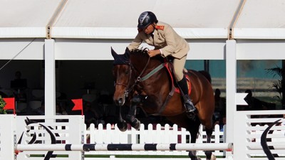 Concours officiel de saut d'obstacles de la Garde Royale