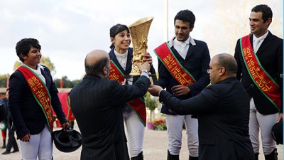 Coupe du Trône de saut d’obstacles: le club l’Étrier de Casablanca B remporte la 5è édition