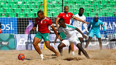 CAN-2018 de Beach-soccer : Le Maroc s'incline devant le Sénégal (2-7)