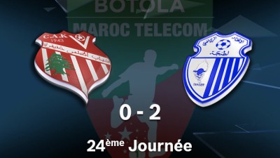 Botola Pro M.T. D1 (24ème journée): l'Ittihad de Tanger bat le Chabab de Khénifra (1-0)