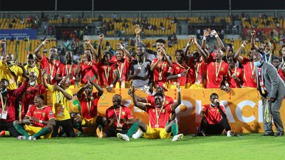 منتخب غينيا يحقق المركز الثالث بفوزه على نظيره الكاميروني 2-0 'بطولة إفريقيا للاعبين المحليين (الكاميرون 2020)'
