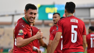 CAN-2021 (2è journée/Groupe C).. Victoire du Maroc face aux Comores (2-0)