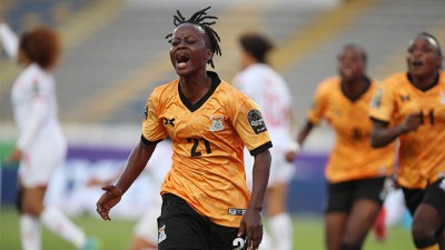 CAN féminine '2ème journée-Gr. B'.. La Zambie s’impose in extremis face à la Tunisie (1-0)