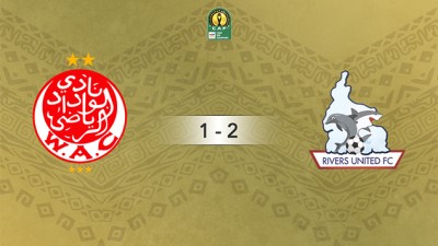 دوري أبطال إفريقيا (ذهاب الدور التمهيدي الثاني).. الوداد البيضاوي ينهزم أمام ريفرز يونايتد النيجيري بهدفين لواحد