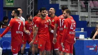 Hand-CAN Tunisie 2020: 1ère journée (Groupe D):Le Maroc bat le Congo 34 à 25