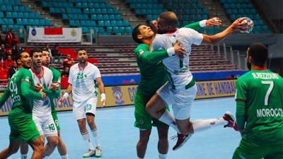 Hand-CAN 2020 (3e journée/Gr D): Le Maroc s'incline devant l’Algérie (30-33) à l’issue d’un derby nord-africain particulièrement disputé