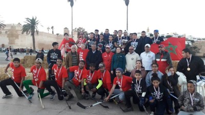 Organisation à Rabat du premier tournoi de Street hockey