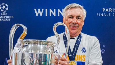 المدرب الايطالي أنشيلوني يعلن إعتزاله بعد انتهاء مهمته مع ريال مدريد