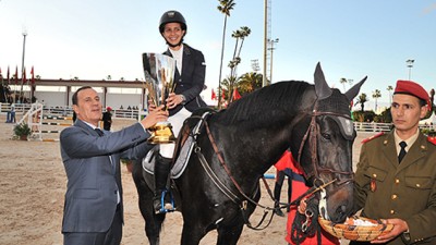 Concours officiel de la Garde Royale (Saut d’obstacles): Soukaina Ouaddar remporte le Prix Feu SM Hassan II
