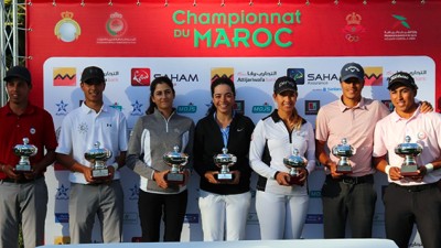 Championnat du Maroc de Golf Pro et Élites: Ayoub Id Omar et Maha Haddioui sacrés champions