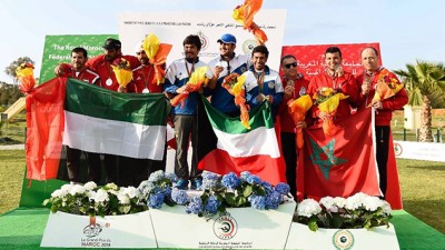 Championnat arabe de Tir aux Plateaux (catégorie double trap): La sélection nationale hommes occupe la 3e place