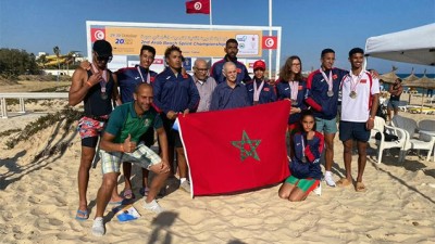 Aviron-Championnat Arabe Hammamet 2022: Le Maroc se classe 3e avec huit médailles (1 argent et 7 bronze)