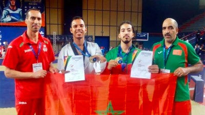 Championnats d'Europe de para-taekwondo: Deux médailles d'or pour les Marocains Rachid Ismaïli et Ayoub Khandouch