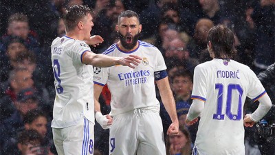 دوري ابطال أوروبا (ذهاب دور الربع).. ريال مدريد يضع قدما أولى في دور النصف بفوزه الثمين على تشلسي (3-1)