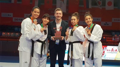 البطولة العالمية للتايكواندو حسب الفرق (الصين 2018) : المنتخب المغربي للإناث يحرز الميدالية البرونزية