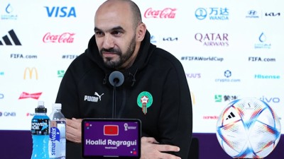 كأس العالم قطر 2022 .. جلالة الملك يقوم بعمل كبير للنهوض بكرة القدم الوطنية وتطويرها (وليد الركراكي)