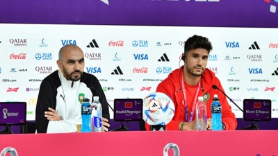كأس العالم قطر 2022.. المنتخب المغربي يخوض مباراة إسبانيا بنفس الحماس وإرادة تأكيد النتائج الايجابية (وليد الركراكي )