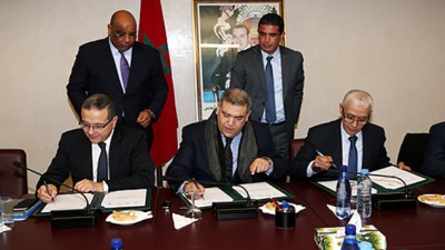 Signature à Rabat d’une convention cadre pour la réalisation de 800 terrains de proximité
