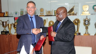 Conventions de partenariat entre la FRMF et les fédérations Béninoise et centrafricaine pour le développement du football