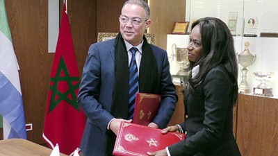 Convention de partenariat entre la FRMF et son homologue sierra-léonaise pour le développement du football