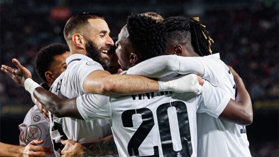 Coupe du Roi.. Le Real Madrid domine le FC Barcelone 4-0 et se hisse en finale