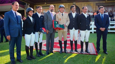 Concours officiel de saut d’obstacles organisé par la Garde Royale: Résultats