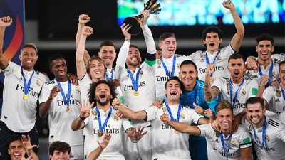Mondial des clubs: Le Real Madrid remporte la compétition pour la troisième fois d'affilée