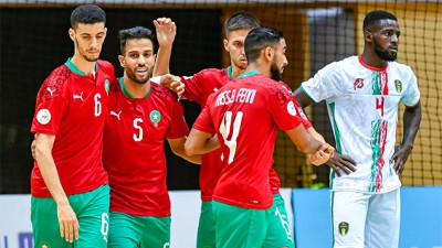 كأس العرب لكرة القدم داخل القاعة.. المغرب يتأهل لدور الربع بعد فوز عريض على موريتانيا 13-0