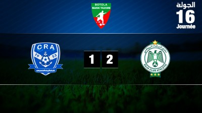 Victoire du Raja de Casablanca face au Chabab Rif Al Hoceima (2-1)