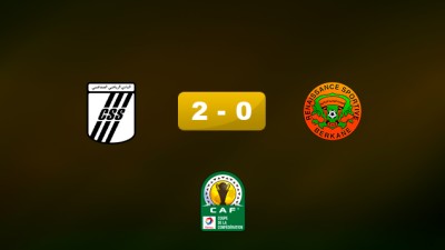 Coupe de la CAF (1/2 finale aller) : CS Sfaxien bat RS Berkane 2-0