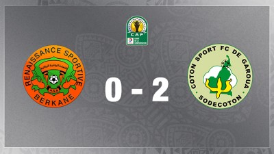 فريق نهضة بركان ينهزم أمام مضيفه فريق القطن الكاميروني 0-2 ' كأس الكونفدرالية الإفريقية (الجولة الثانية-المجموعة الثانية)'