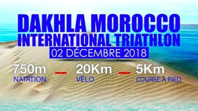 Triathlon international de Dakhla : Dix-huit pays représentés lors la 3è édition, le 2 décembre