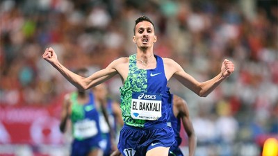 Ligue de diamant/Paris: Le Marocain Soufiane El Bakkali remporte le 3000m steeple