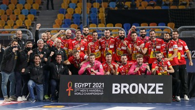 مونديال اليد مصر 2021, إسبانيا تتوج بالميدالية البرونزية على حساب فرنسا