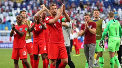 Mondial 2018 (1/4è de finale): L'Angleterre bat la Suède 2 à 0 et file en demi-finale