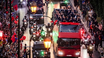 Mondial-2022.. Accueil triomphal réservé aux Lions de l'Atlas