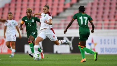 مباراة ودية.. المنتخب المغربي لكرة القدم النسوية يتعادل مع نظيره الزامبي (1-1)