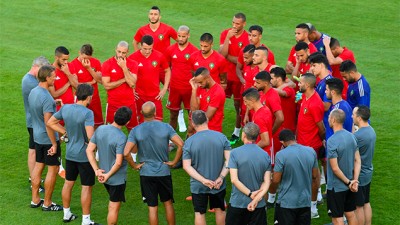 CAN 2019: Avant-dernière séance d'entrainement des Lions de l'Atlas avant la Côte d'Ivoire