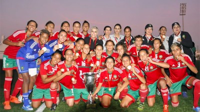 La sélection nationale féminine U20 remporte le tournoi de l'UNAF Sport