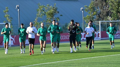 كأس أمم افريقيا .. المنتخب الوطني المغربي يجري آخر حصة تدريبية قبل التوجه للكاميرون
