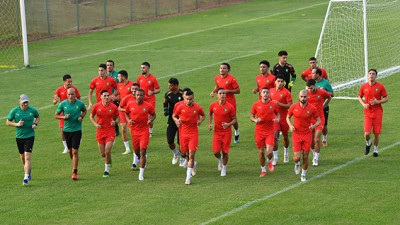 CAN-2021.. Premières séances d'entraînement des Lions de l'Atlas au Cameroun