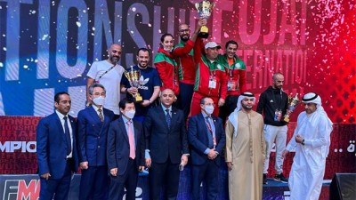 الدوري الدولي المفتوح التاسع للتايكوندو (الفجيرة 2022).. المنتخب المغربي يحرز خمس ميداليات برونزية