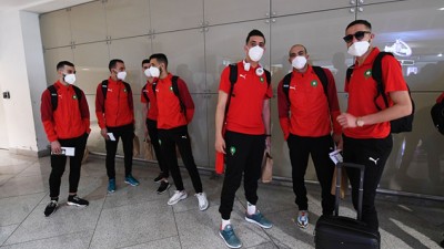 المنتخب الوطني لكرة القدم داخل القاعة يشد الرحال الى مصر للمشاركة في البطولة العربية للعبة