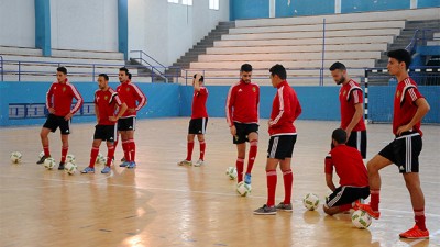 L'équipe nationale de Futsal en stage de préparation à Kénitra