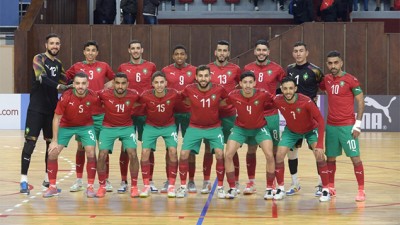 المنتخب المغربي لكرة القدم داخل القاعة يتفوق وديا على نظيره الإستوني 11-0